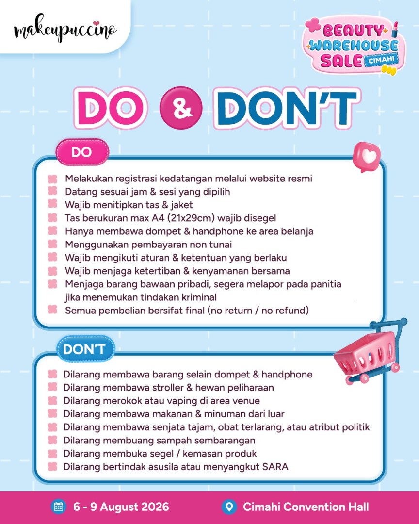 Do and Don'ts Event
